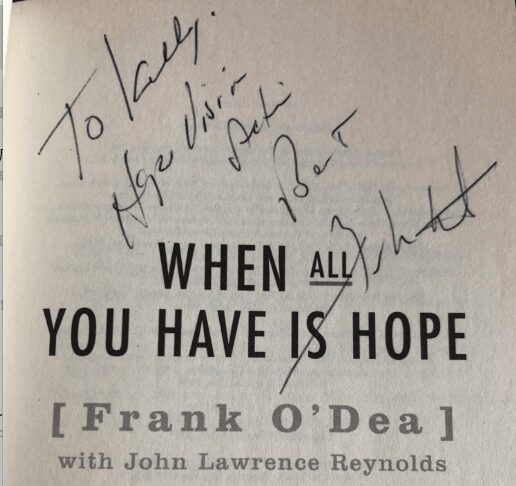 KellyOnBooks_Frank O'Dea signature