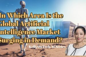 In which area is the global artificial intelligence market surging in demand? Elderly Care Robots KellyOnTech