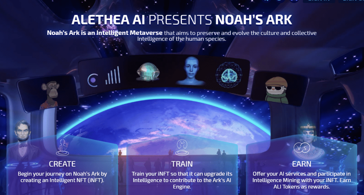 Image source: Alethea ai. Intelligent Metaverse Noah’s Ark KellyOnTech