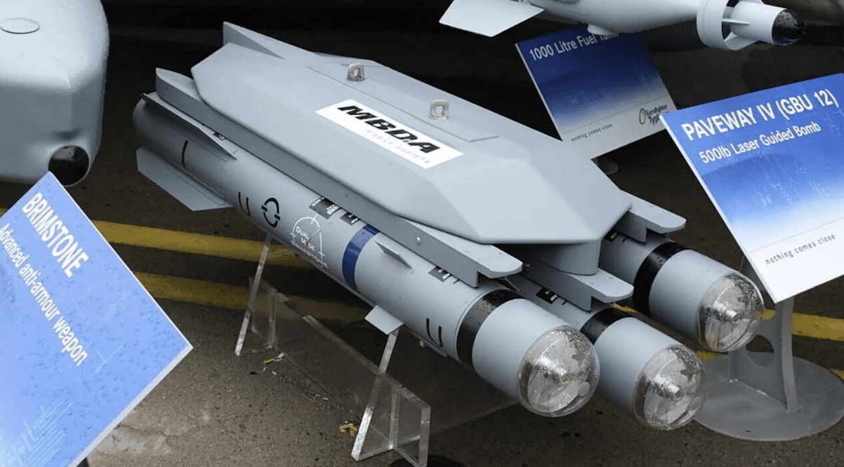Image credit: Defense Here. Brimstone 2 precision guided missile KellyOnTech