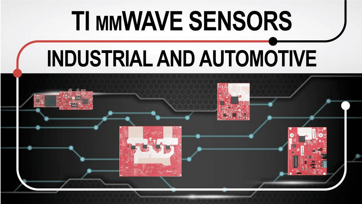 Image source: Texas Instruments. Texas Instruments (T1) millimeter-wave radar KellyOnTech