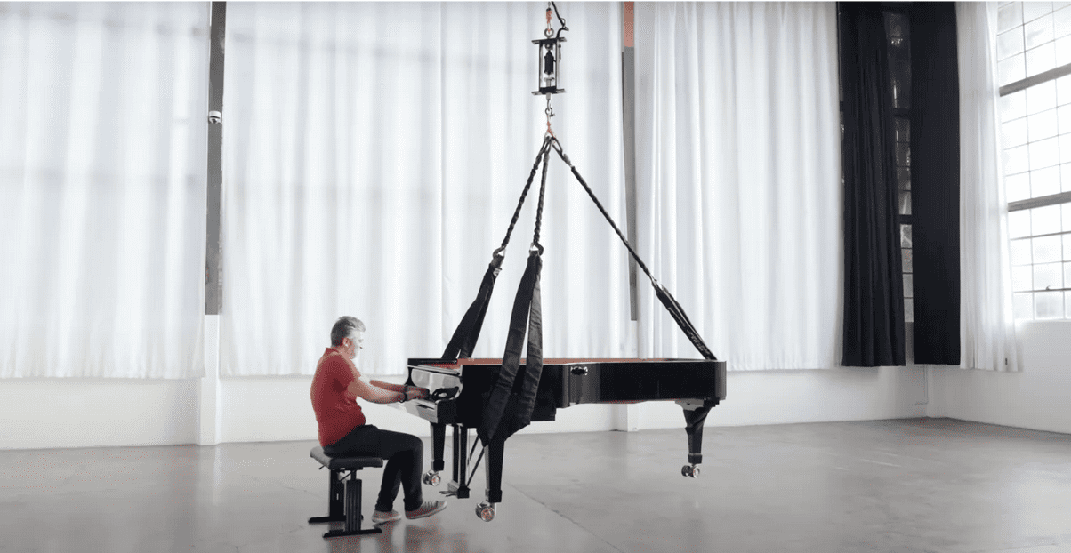Image source: Tesla. Tesla’s Laskaris is the one playing the piano in the video. KellyOnTech