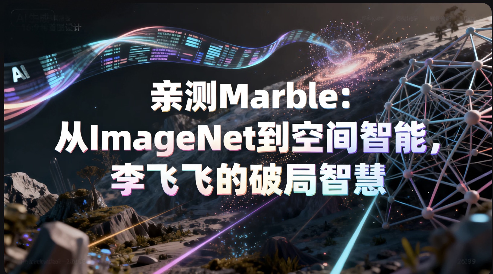 Marble 实测 李飞飞破局智慧 KellyOnTech