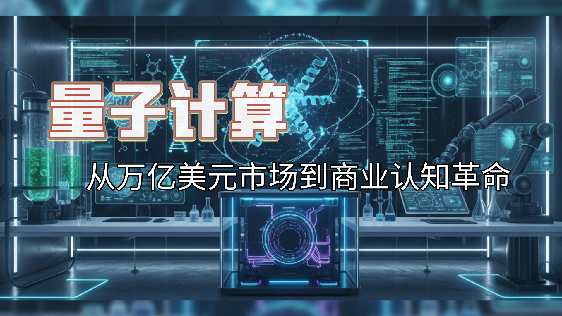 量子计算:从万亿美元市场到商业认知革命 KellyOnTech Mans International