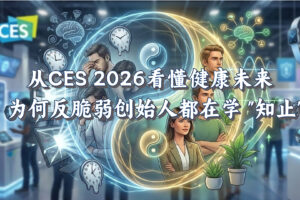 从 CES2026 看懂健康未来：为何反脆弱创始人都在学 “知止” KellyOnTech Mans International