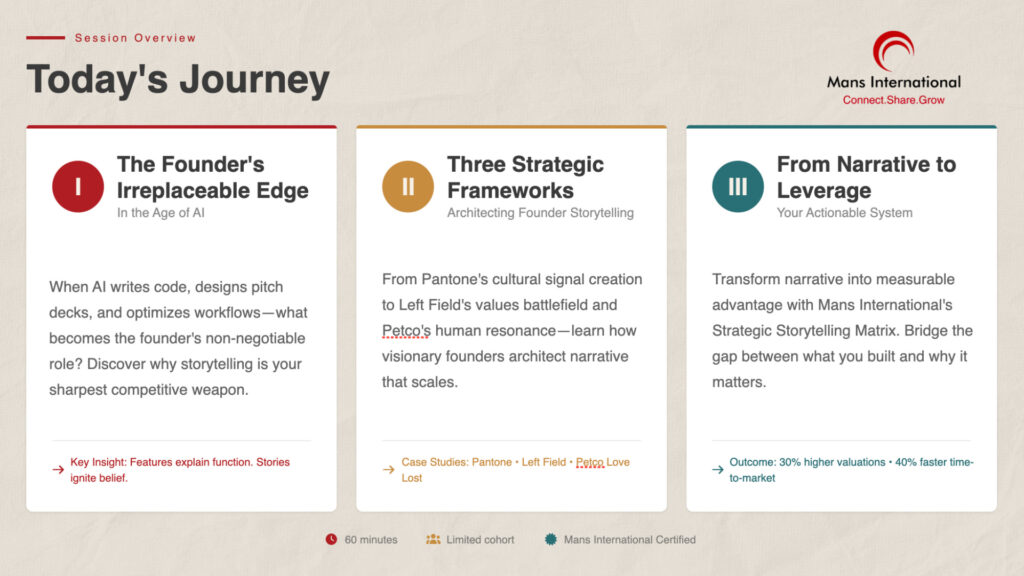 Mans International Founder Empowerment February session agenda