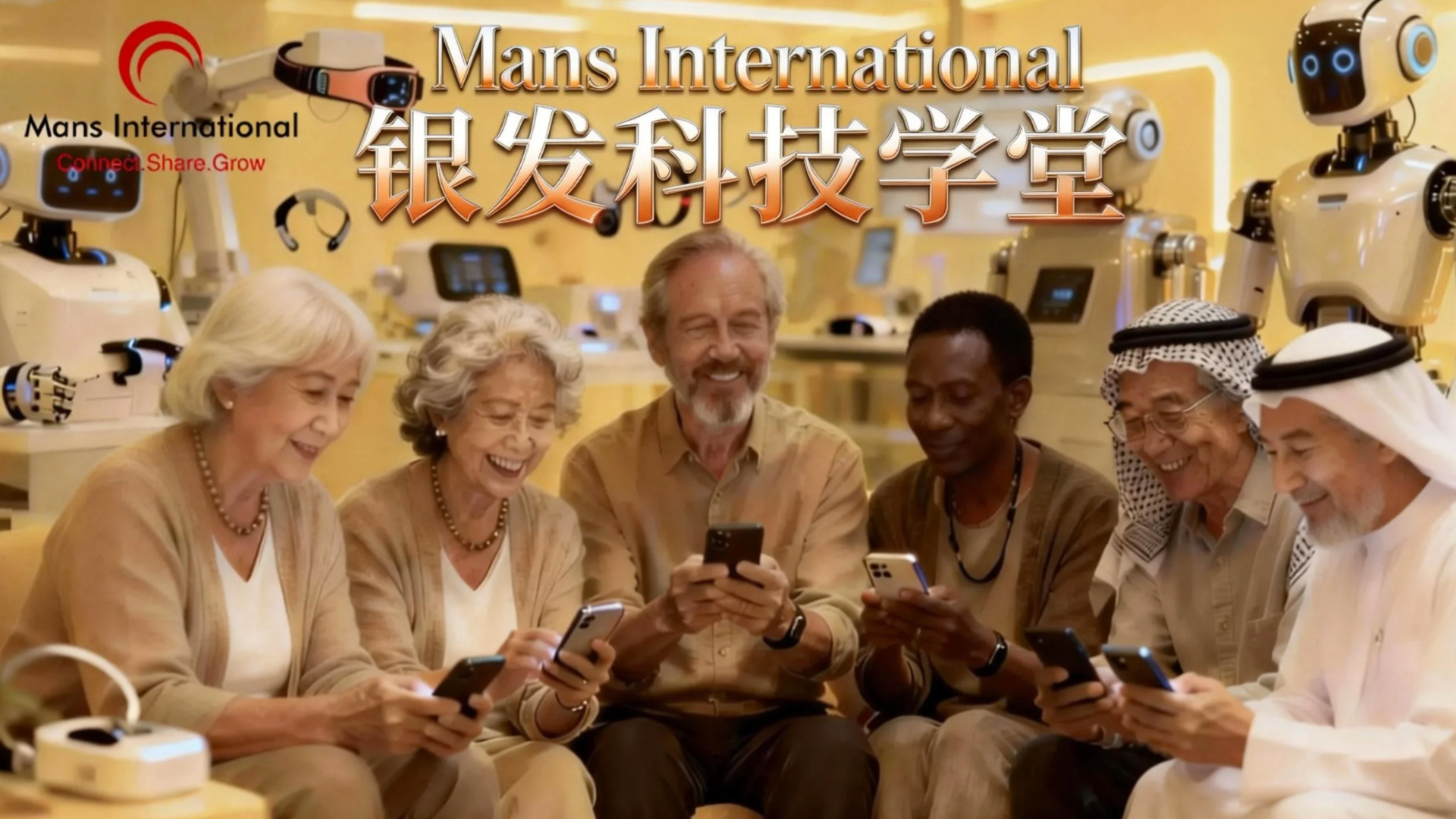 Mans International 银发科技学堂