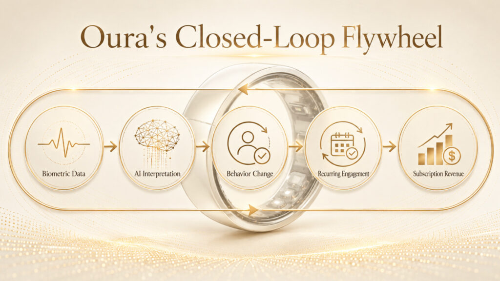 Oura's Closed-Loop Flywheel KellyOnTech Mans International