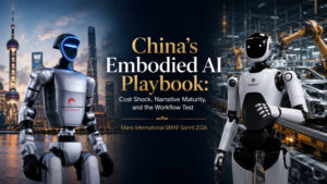 China’s Embodied AI Playbook: Cost Shock, Narrative Maturity, and the Workflow Test Mans International