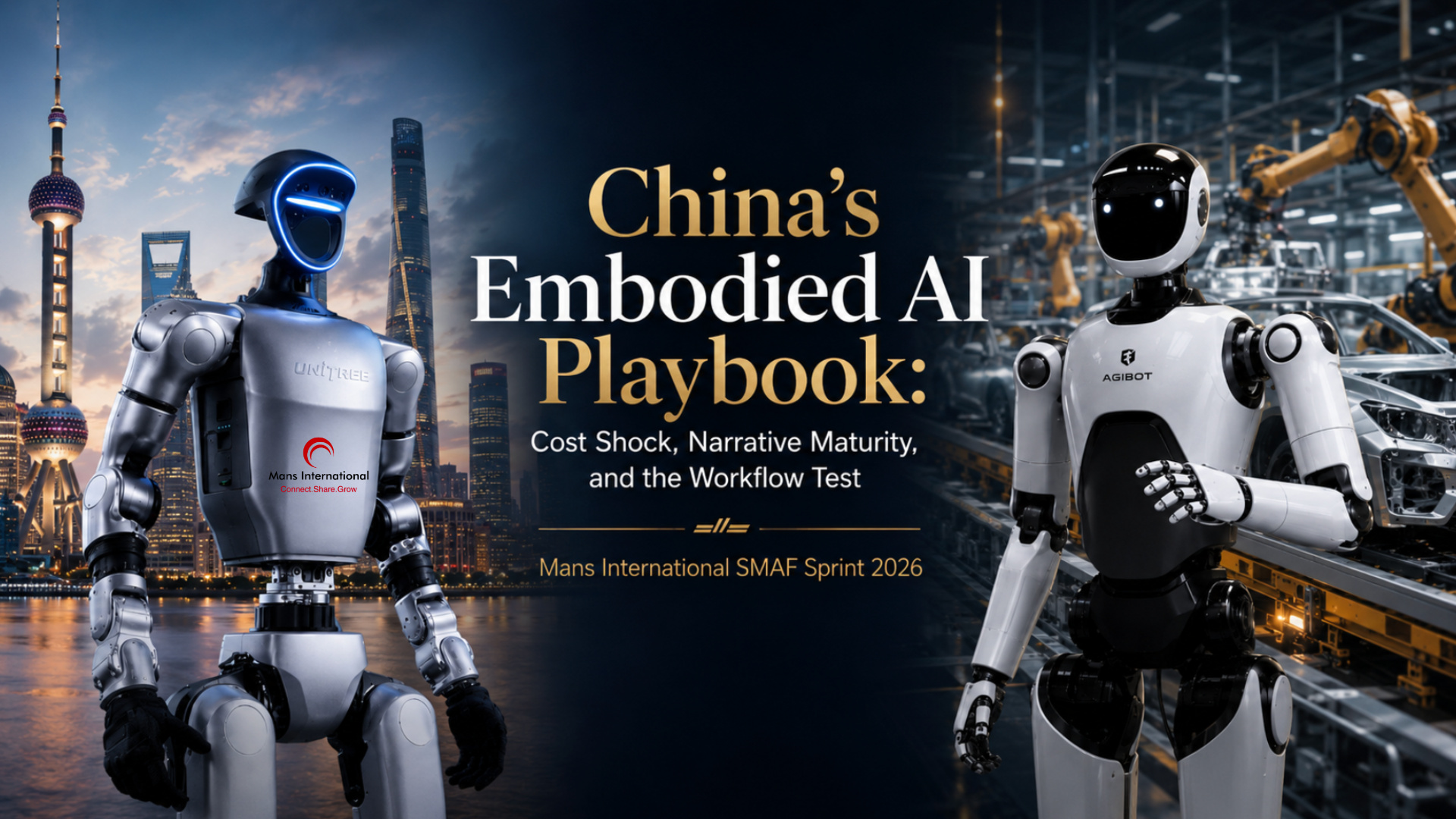 China’s Embodied AI Playbook: Cost Shock, Narrative Maturity, and the Workflow Test Mans International