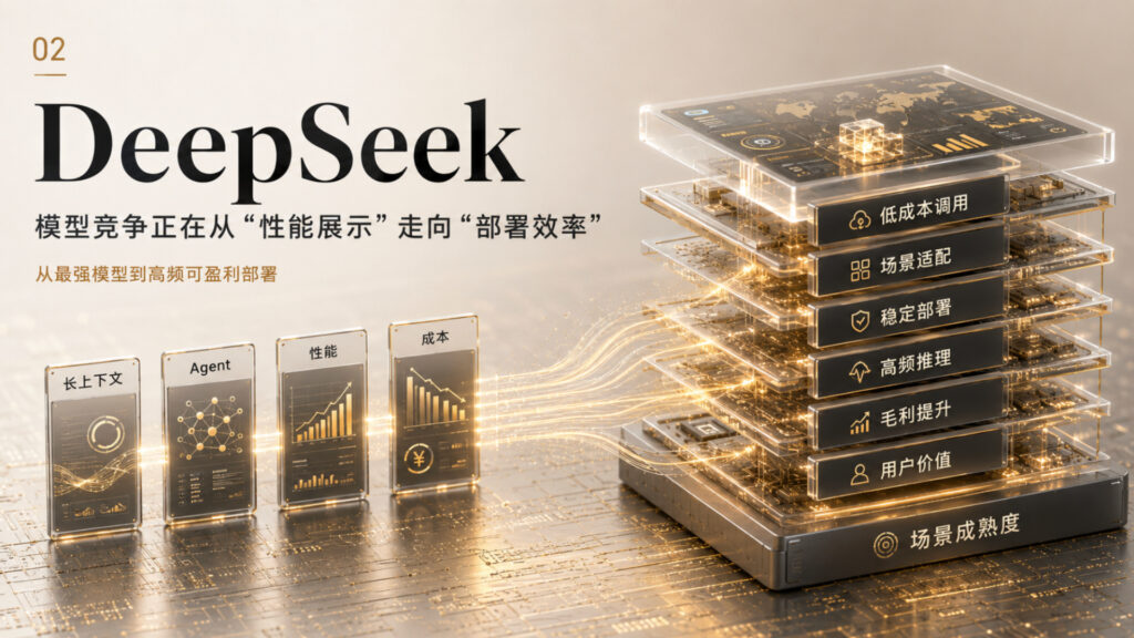DeepSeek :模型竞争正在从“性能展示”走向“部署效率” Mans International