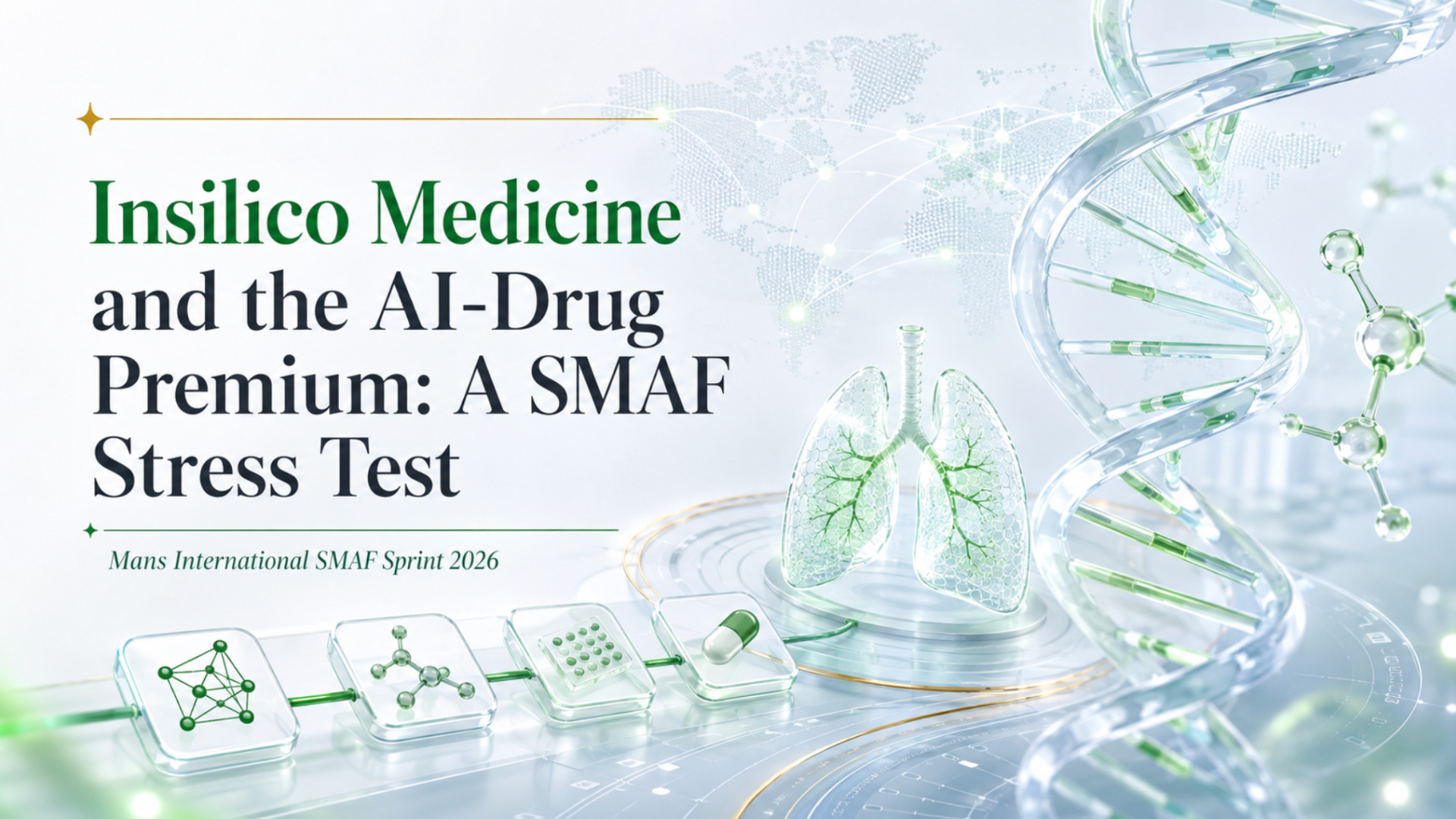 Insilico Medicine and the AI-Drug Premium: A SMAF Stress Test Mans International