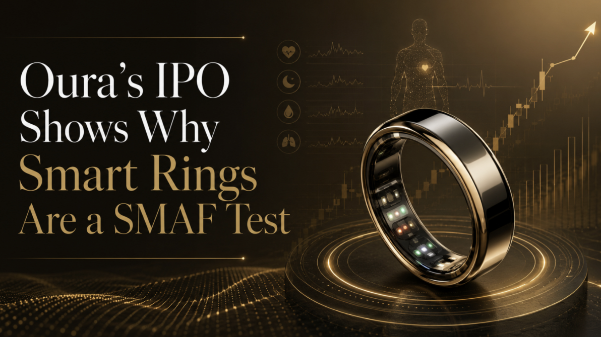 Oura’s IPO Shows Why Smart Rings Are a SMAF Test Mans International