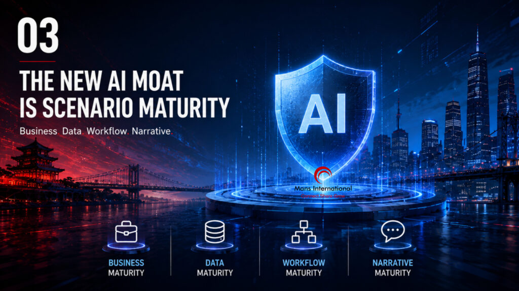 The New AI Moat Is Scenario Maturity Mans International