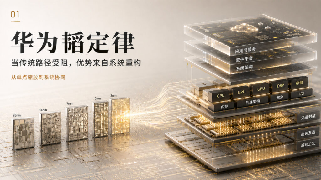 华为韬定律:当传统路径受阻,优势来自系统重构 Mans International