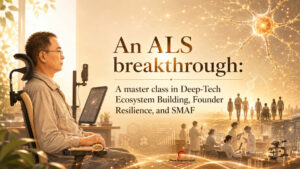 An ALS breakthrough: A master class in Deep-Tech Ecosystem Building, Founder Resilience, and SMAF Mans International
