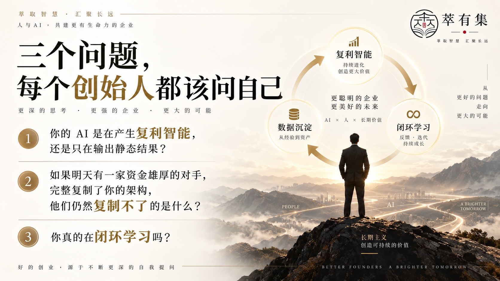 三个问题，每个创始人都该问自己 Mans International