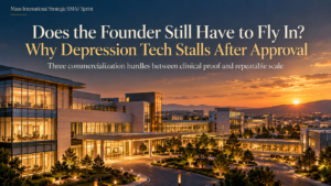 Does the Founder Still Have to Fly In? Why Depression Tech Stalls After Approval Mans International